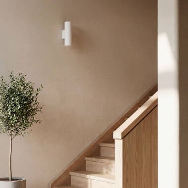 Wandlamp Rialtaro van opzij gezien