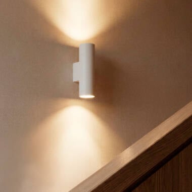 GU10 fitting van wandlamp Rialtaro in detail