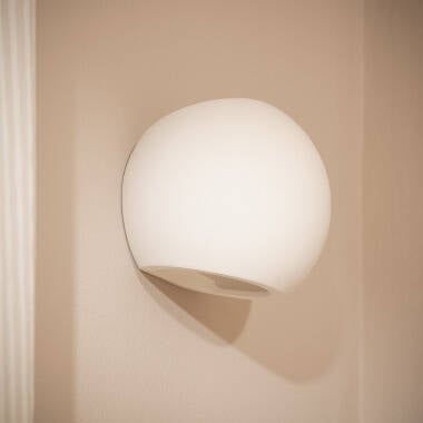 Wandlamp Rondano zijaanzicht