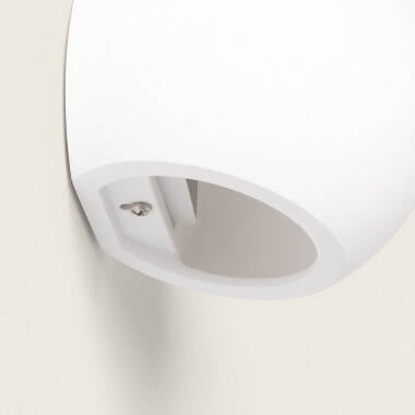 Wandlamp Rondano brandend