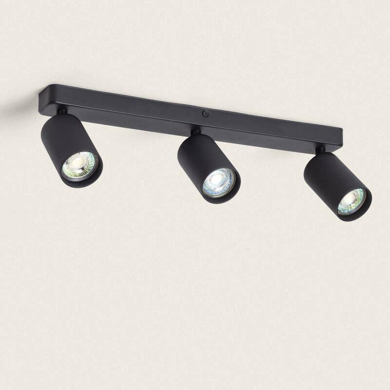 KLENDIVO aluminium plafondlamp met drie richtbare spots, afbeelding 5