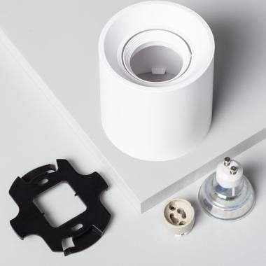 SELMIVO witte ronde opbouwspot met kantelbare ring, afbeelding 6