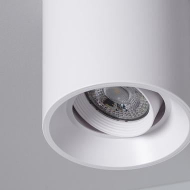 SELMIVO witte ronde opbouwspot met kantelbare ring, afbeelding 4
