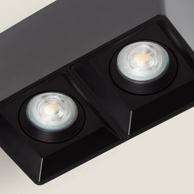 TOLBIVO vierkante opbouwspot met twee kantelbare spots, afbeelding 4