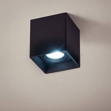 TREVIVO plafondlamp in zwart, detail 3