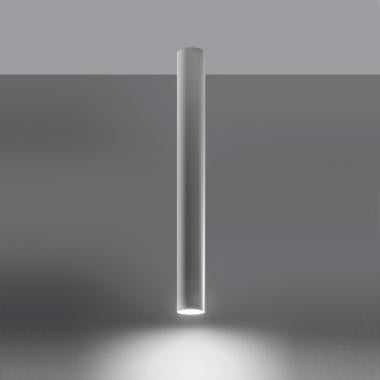 TARLAVO cilindrische metalen plafondspot in wit, afbeelding 2
