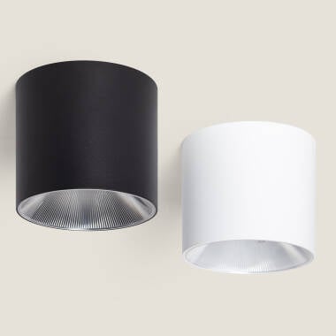 MURVIVO ronde LED plafondlamp in zwart