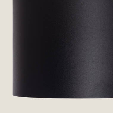 MENVIVO ronde LED plafondlamp in zwart