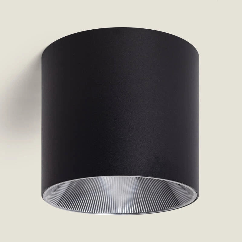 MENVIVO ronde LED plafondlamp in zwart
