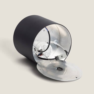 MENVIVO ronde LED plafondlamp in zwart