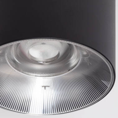 MENVIVO ronde LED plafondlamp in zwart