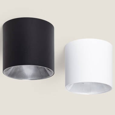 MENVIVO ronde LED plafondlamp in zwart