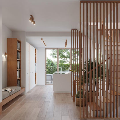TUNDIVO plafondlamp natuurlijk hout, afbeelding 2