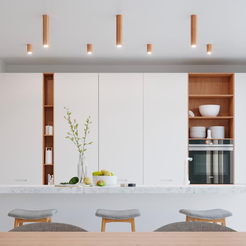 LUNZARO plafondlamp natuurlijk, afbeelding 3
