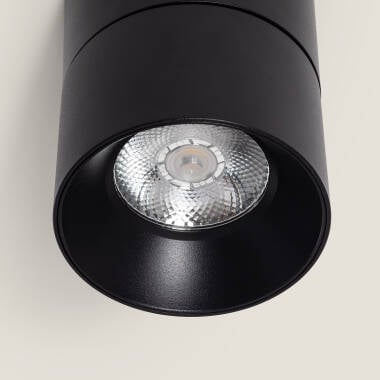 QUADRIVO ronde LED plafondlamp in zwart