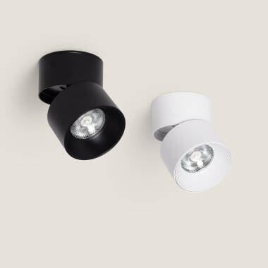 QUADRIVO ronde LED plafondlamp in zwart