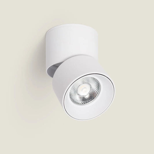 HOLVARO ronde LED opbouwspot in wit