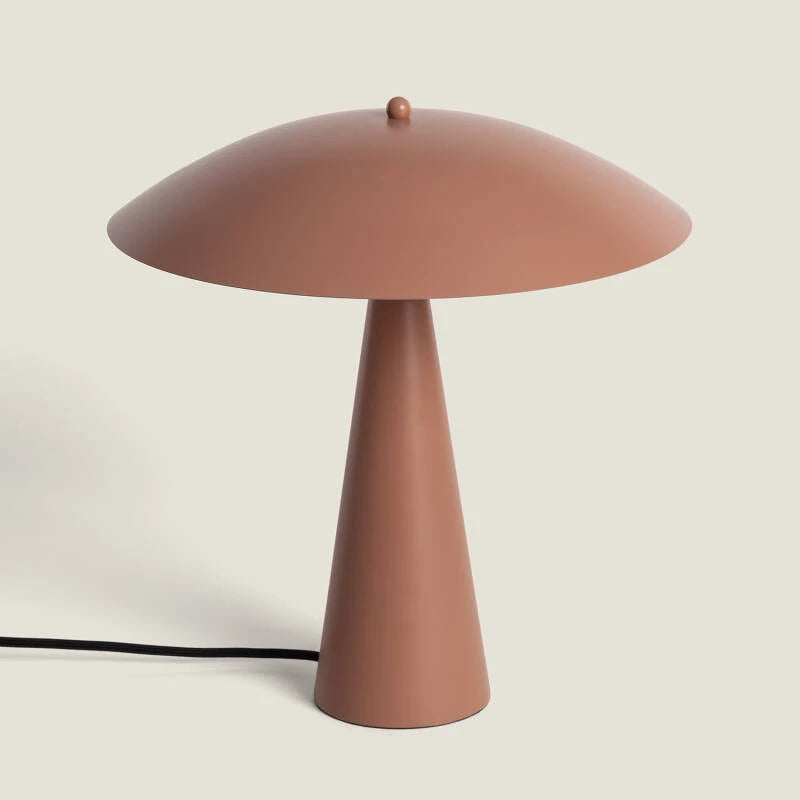 BRUSARO metalen tafellamp met twee lichtpunten 38 cm, afbeelding 1
