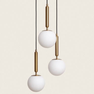 CORMIVO hanglamp goud, plafondkap en ophanging
