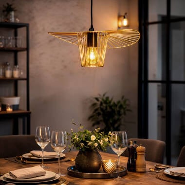 ELDRIVO hanglamp in goud, afbeelding 2