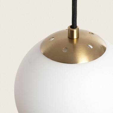 EMSAVO hanglamp goud in een interieur