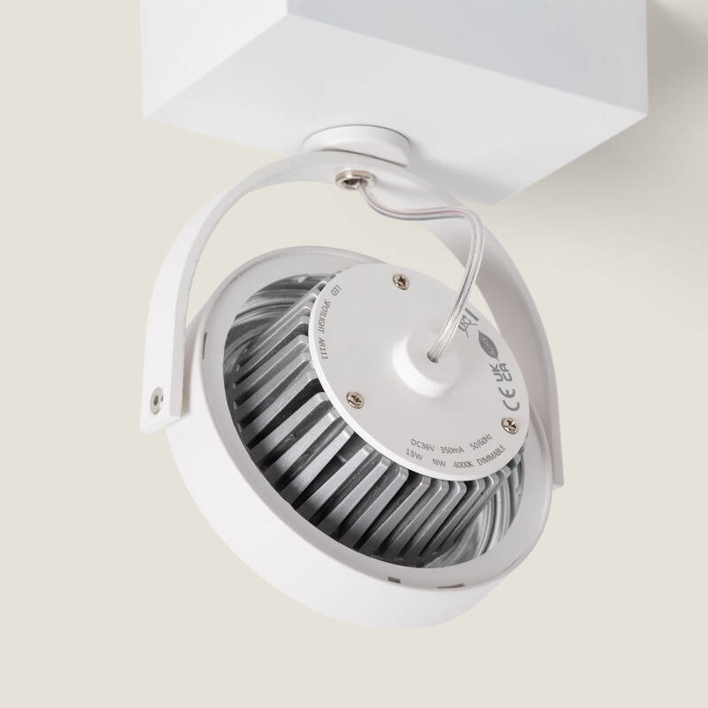 URNIVO witte richtbare LED opbouwspot, afbeelding 8