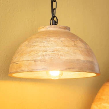 GARNIVO hanglamp in bruin, afbeelding 3