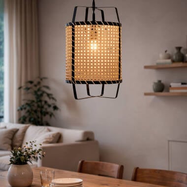 HESTIVO hanglamp in natuurlijk, afbeelding 2