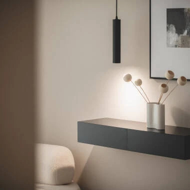 LUDVANO hanglamp, zwart