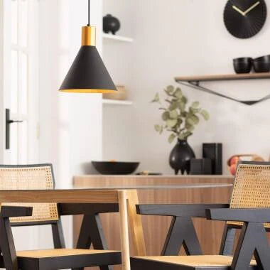 OBRAVO hanglamp in zwart