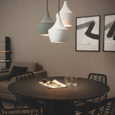 OSTRIVO hanglamp in wit/grijs, afbeelding 3