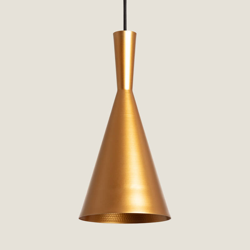 Hanglamp Conaro aluminium goud