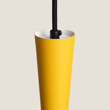 Hanglamp Conaro geel detail