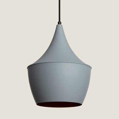 BREGANO hanglamp van aluminium in grijs