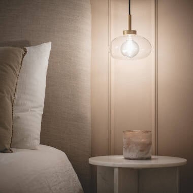 Hanglamp Sferano grijs detail