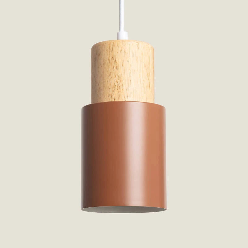 TORNAVO hanglamp in bruin, afbeelding 1