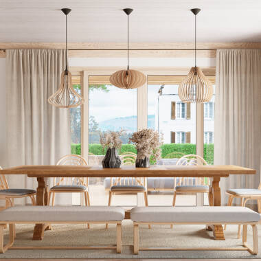 JOLVANO hanglamp in natuurlijk, afbeelding 3