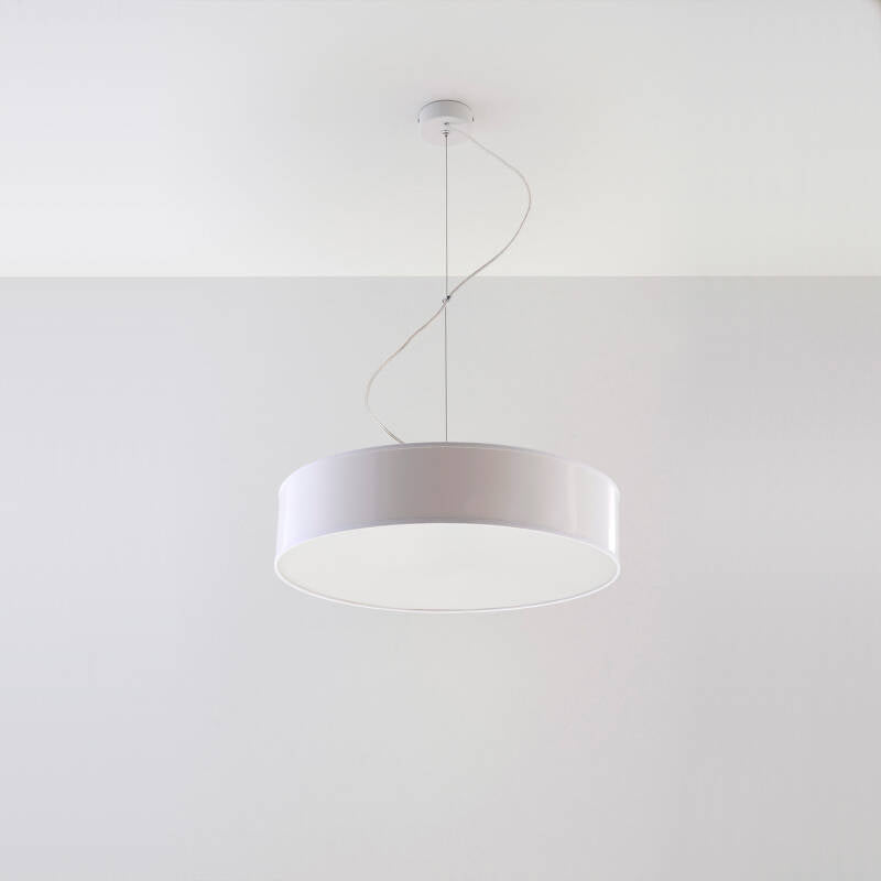 NOSTANO hanglamp in wit