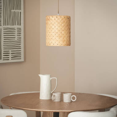ZUNDIVO hanglamp, natuurlijk