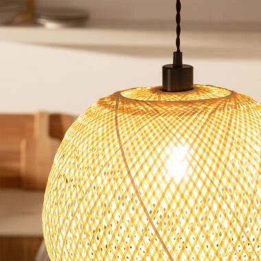 ESPILANO hanglamp met brandende lichtbron