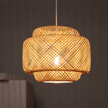SENDARO hanglamp van bamboe, afbeelding 3