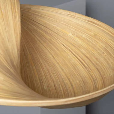 TELMIVO hanglamp in licht hout, afbeelding 6