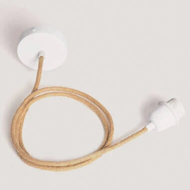SORBIVO hanglamp in licht hout, afbeelding 7