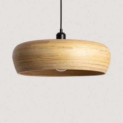 SORBIVO hanglamp in zwart textiel