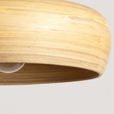 SORBIVO hanglamp in licht hout, afbeelding 6