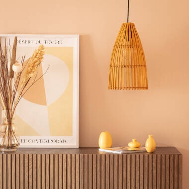 YOLVARO hanglamp in natuurlijk, afbeelding 3