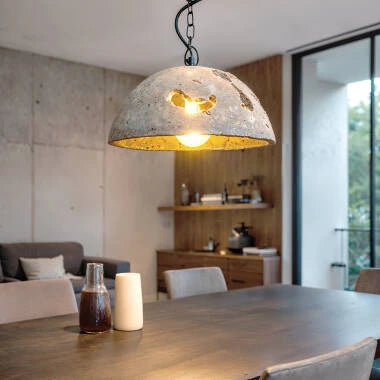 KOLSIVO hanglamp, lichtbruin