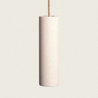 NUBARO hanglamp van cement in beige