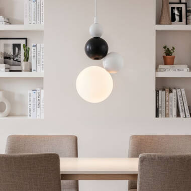 KESTRANO hanglamp, zwart
