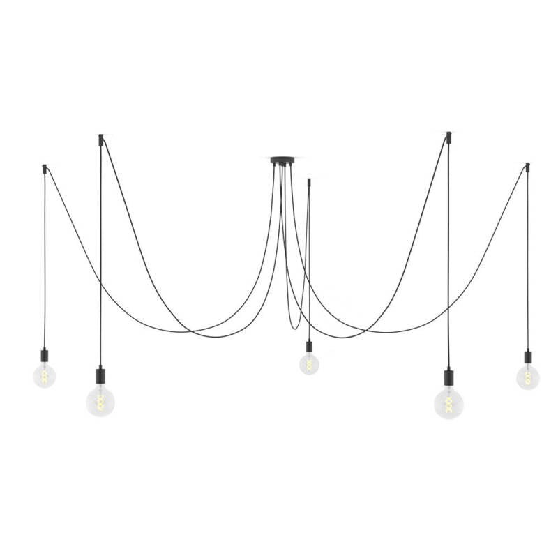 JUNTIVO hanglamp in zwart
